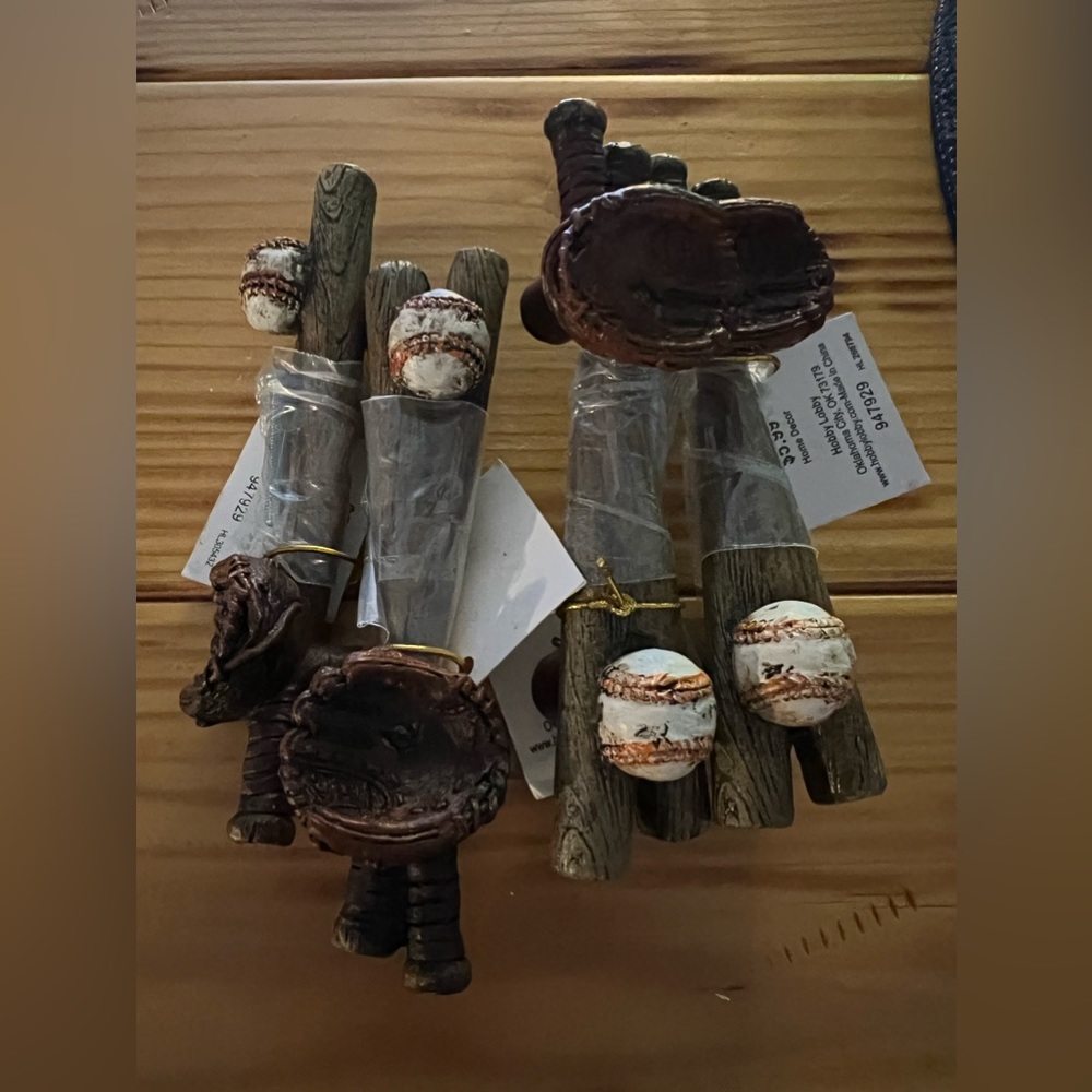Baseball drawer knobs